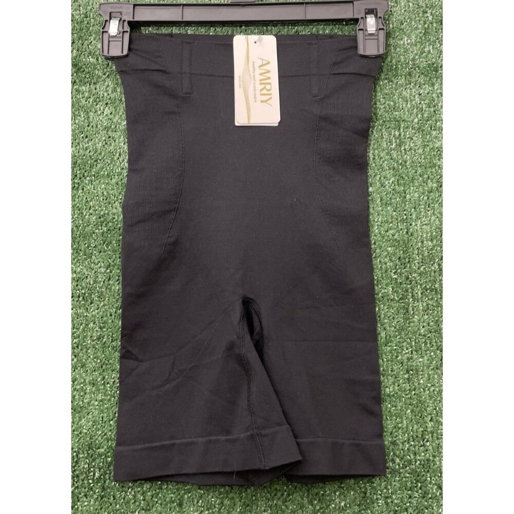 AMRIY Tummy Control Shape Black Size Small High Waisted Shorts Butt Lifting NWT